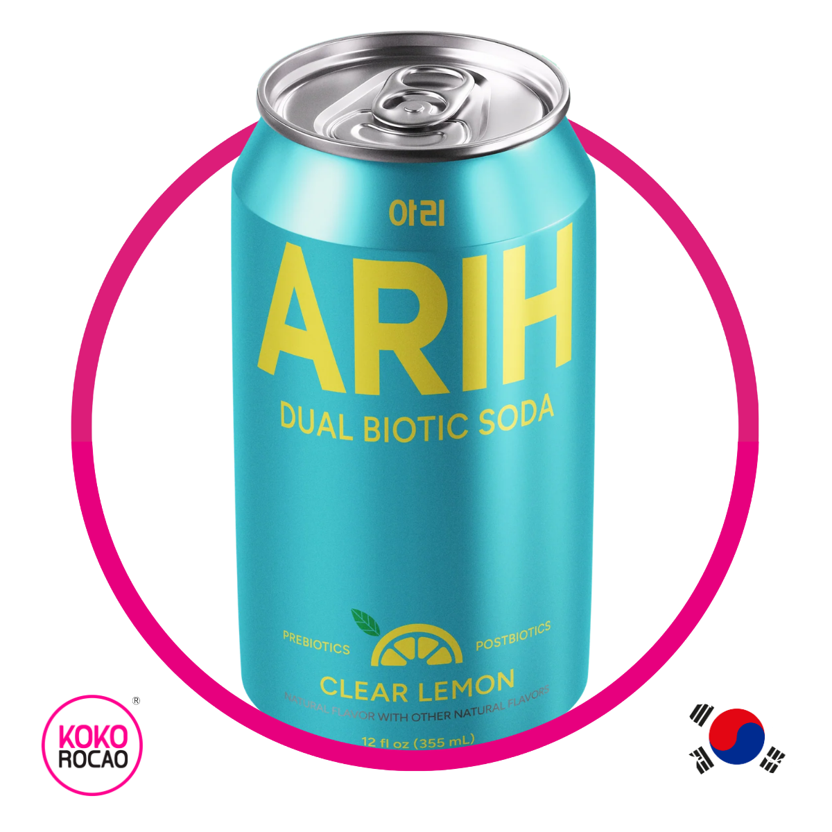 ARIH CLEAR LEMON SODA 335 ML