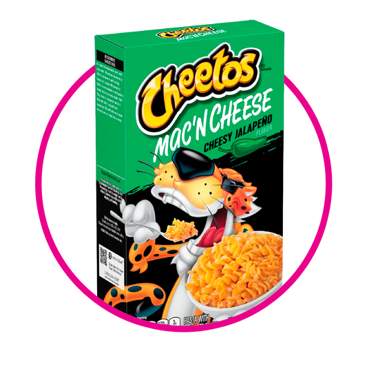 Caja de Cheetos Macn Cheese Cheesy Jalapeño 164 g