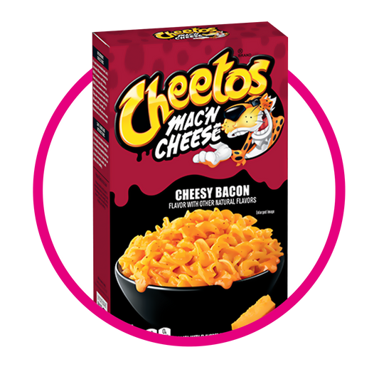 Caja de Cheetos Macn Cheese Cheesy Bacon 168 g