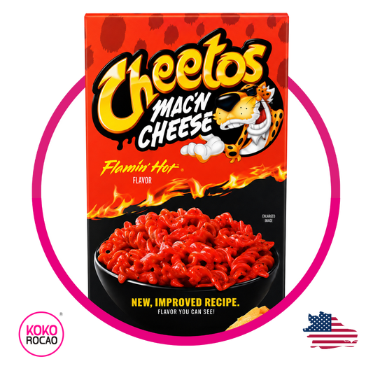 MACN CHEESE CHEETOS FLAMIN HOT PASTE CAJA 160G