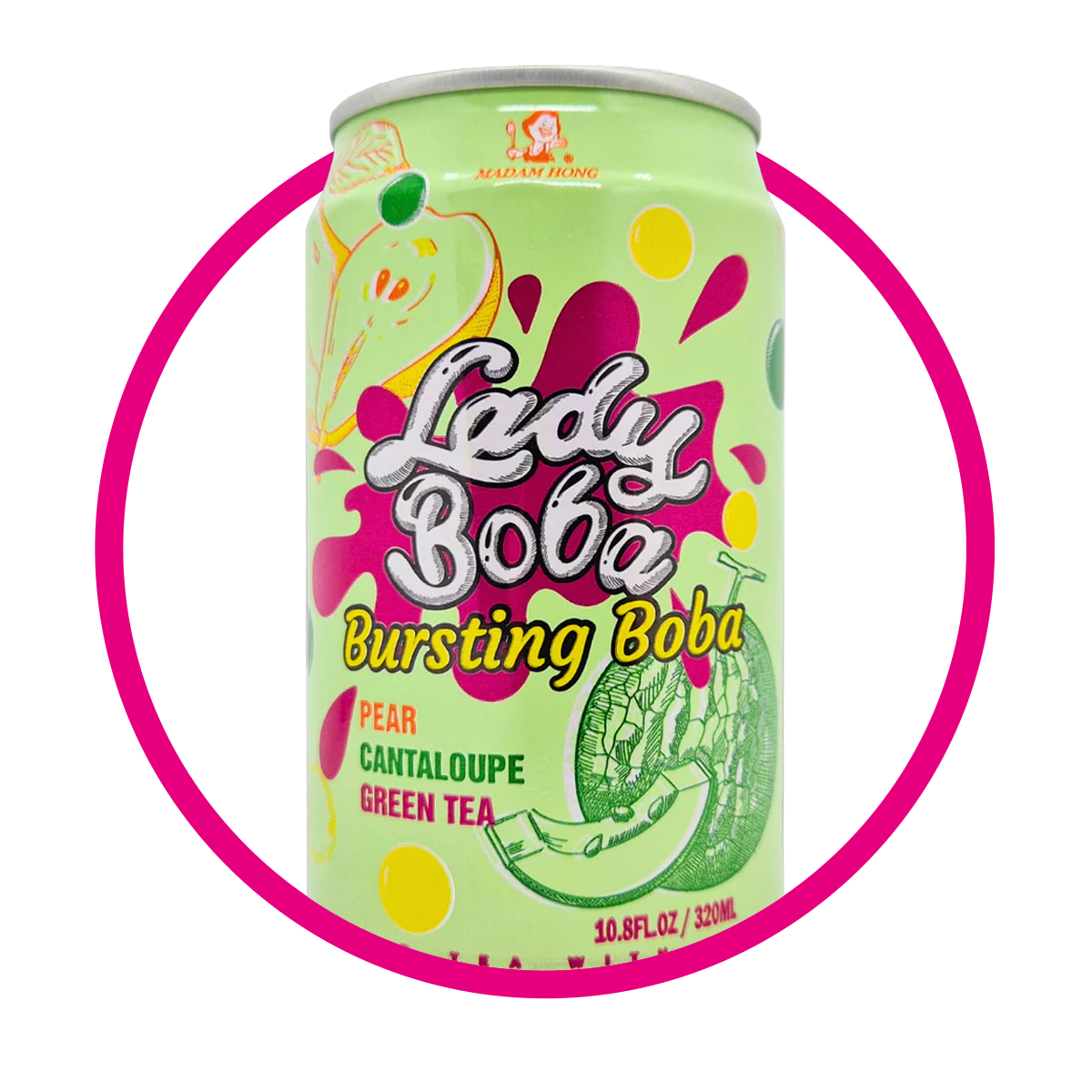 Lata de Madam Lady Boba Pera&Melon 320 ml