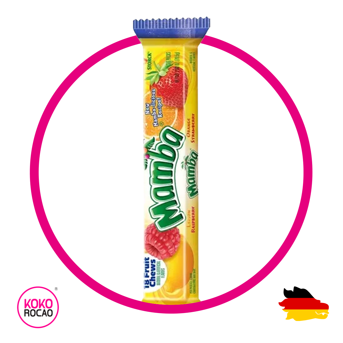 Mamba 18 Fruits Chews 79.5 g