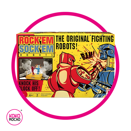 Caja de Mattel Rockem Sockem Robots 1 pz