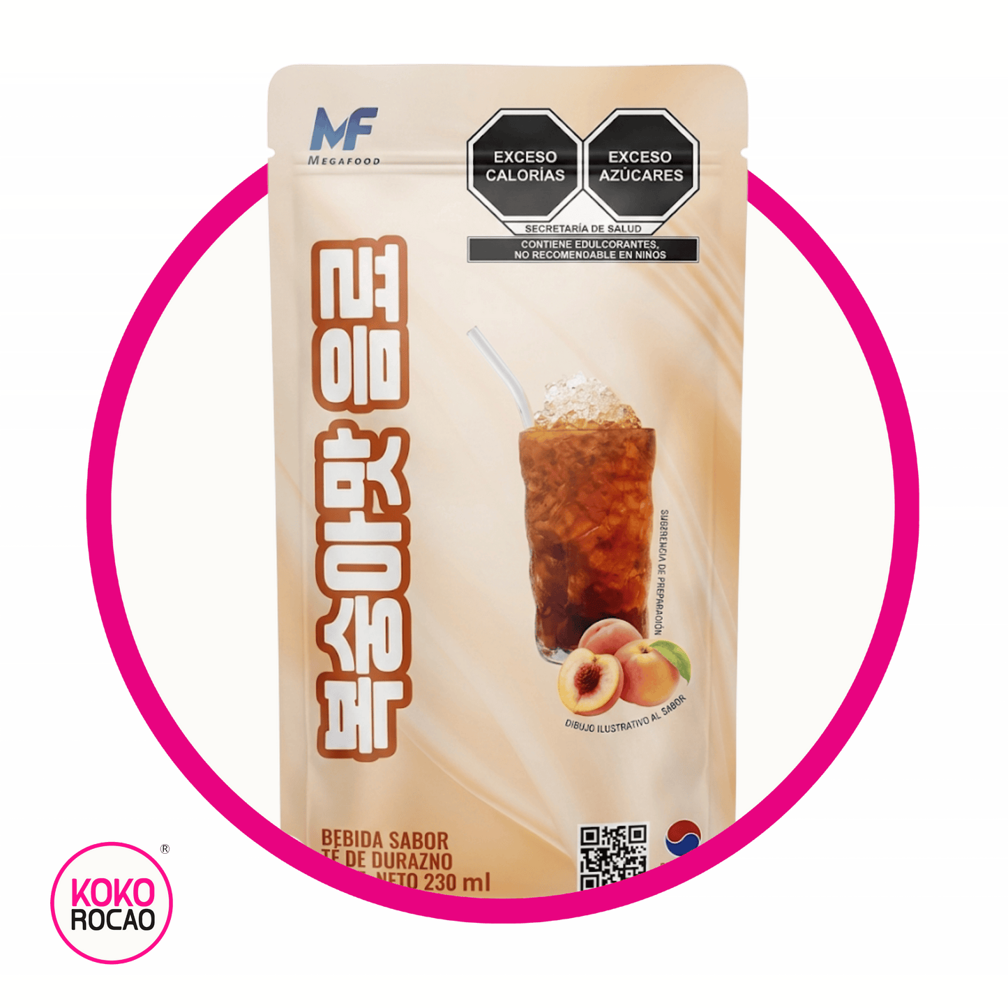 Bolsa de Megafood Peach 230 ml