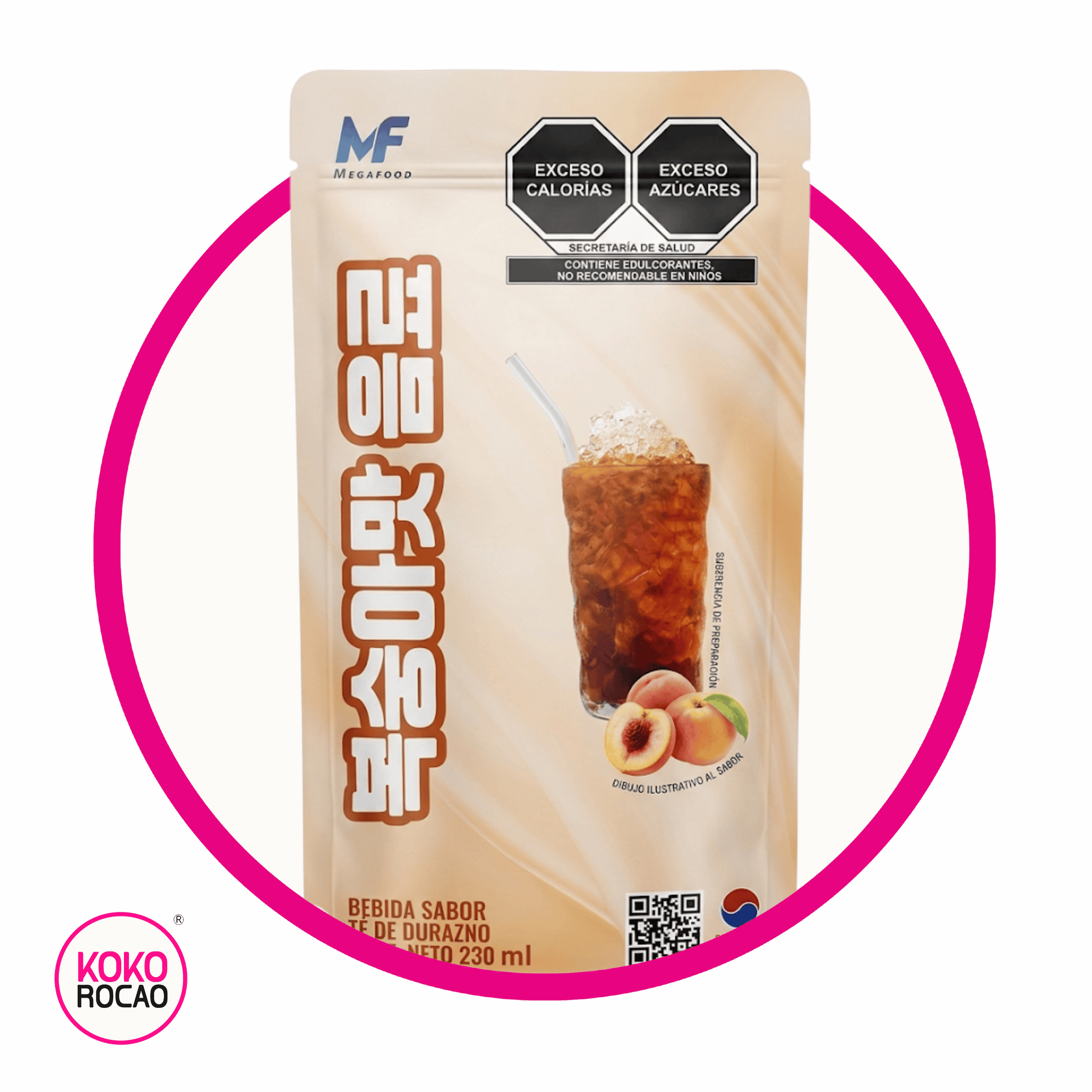 Bolsa de Megafood Peach 230 ml
