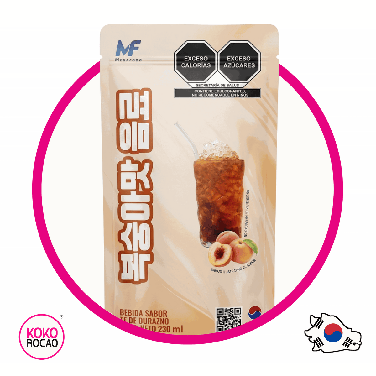 Bolsa de Megafood Peach 230 ml