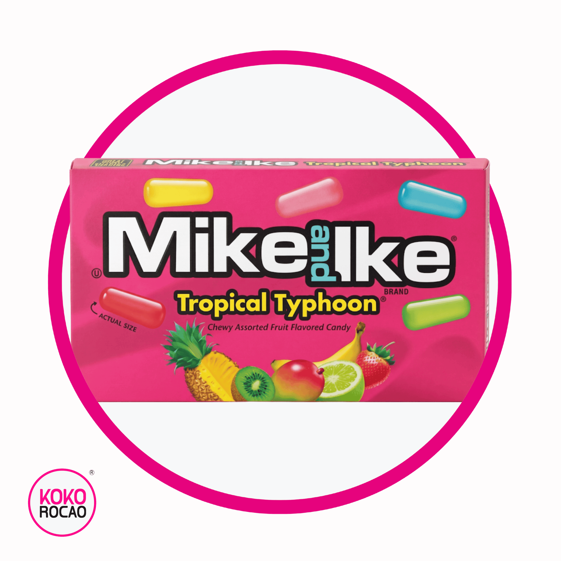 Caja de Mike And Ike Tropical Typhoon 120 g