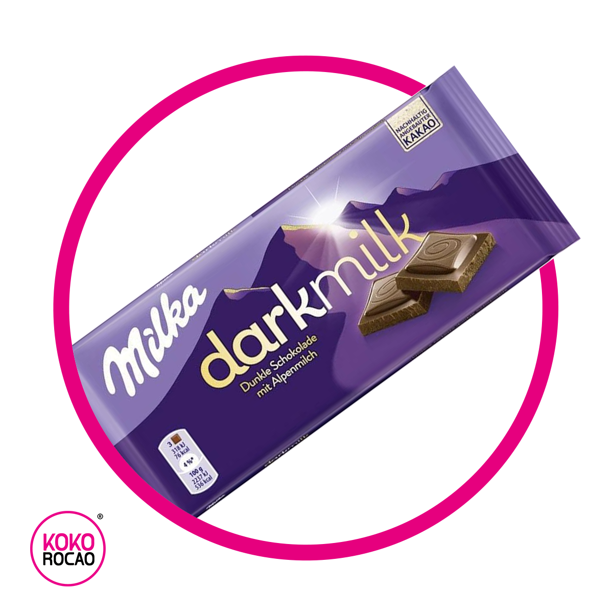 Milka Darkmilk Apenmilch 85 g