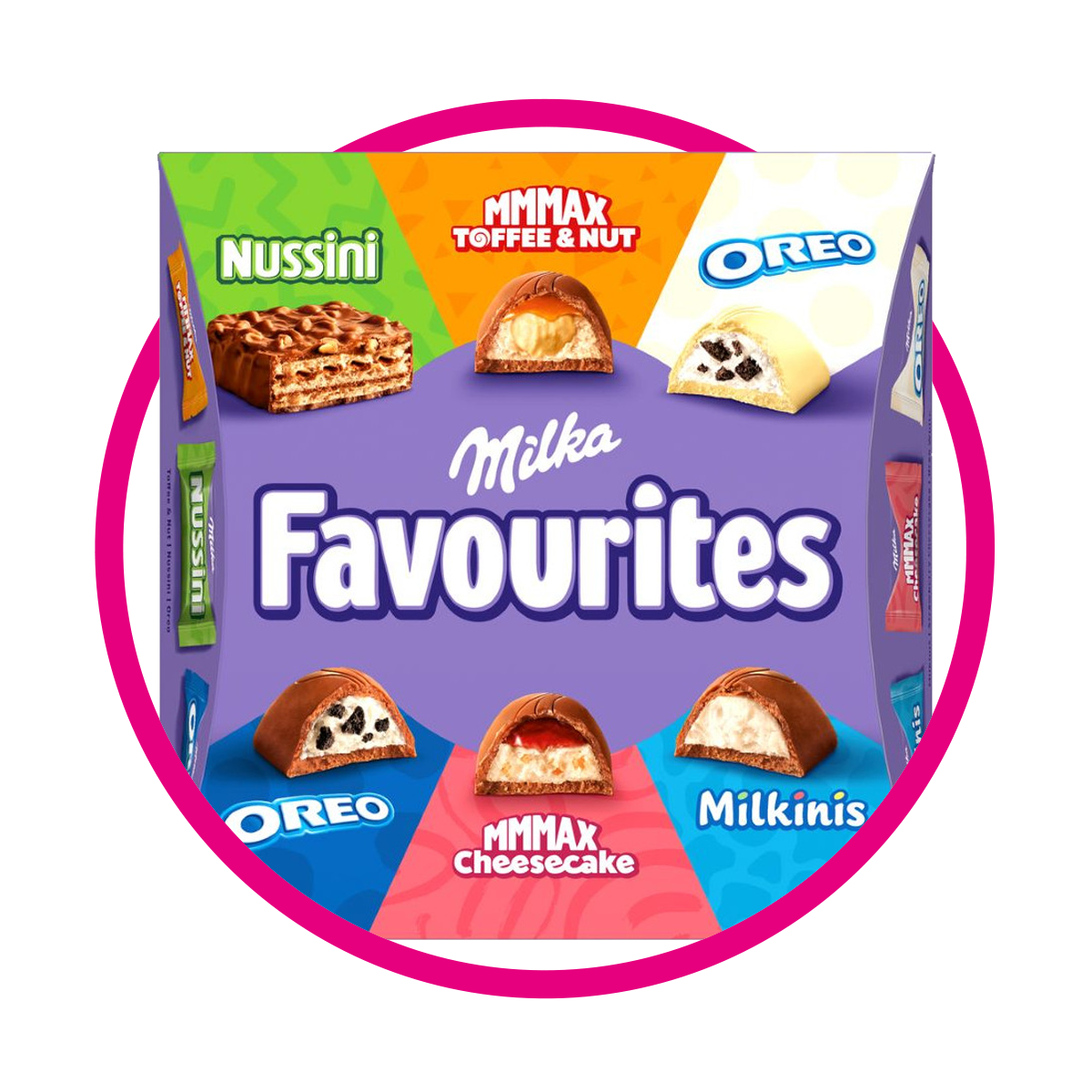 Caja de Milka Favorites Cocolate 158 g
