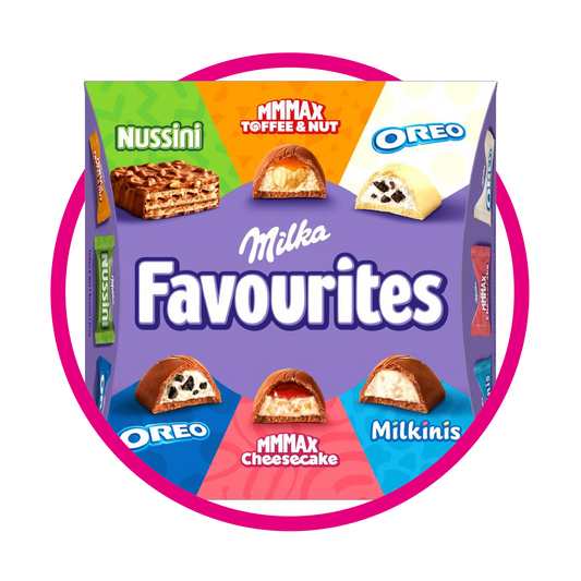 Caja de Milka Favorites Cocolate 158 g