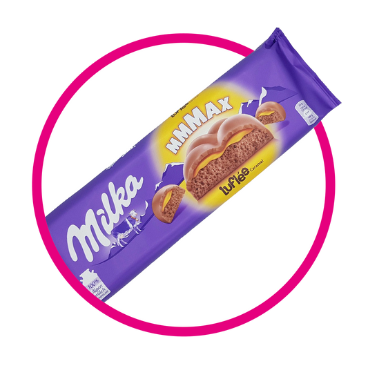 Milka Mmmax Luflee Caramel Barra 250 g