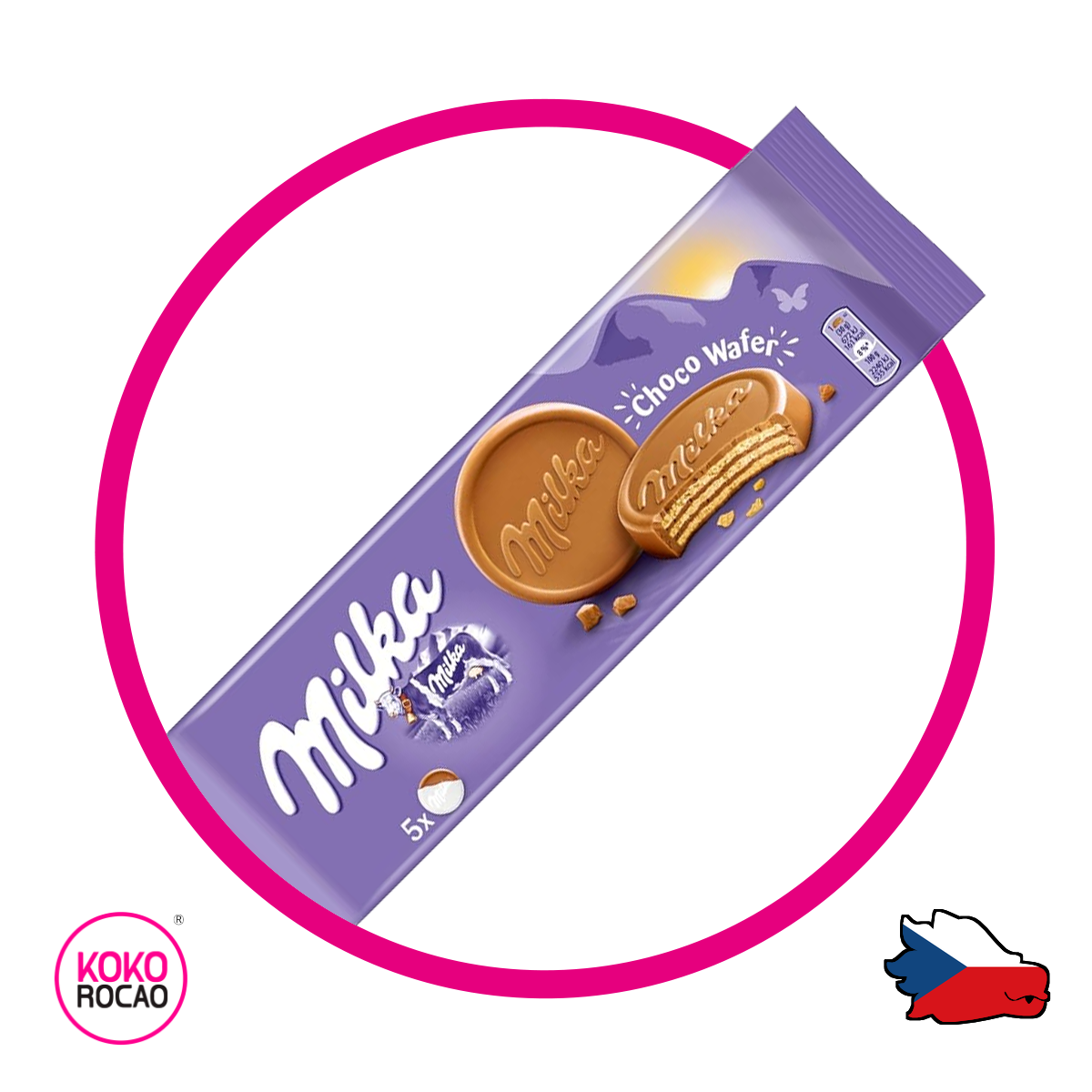 Caja de Milka Choco Wafer 150 g