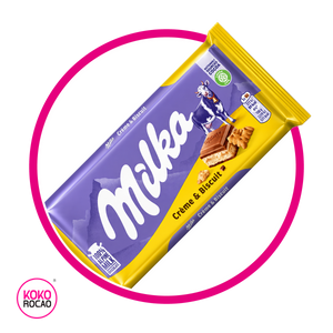 MILKA CREAM / BISCUIT CHOCOLATE 100G