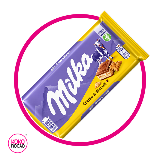 MILKA CREAM / BISCUIT CHOCOLATE 100G