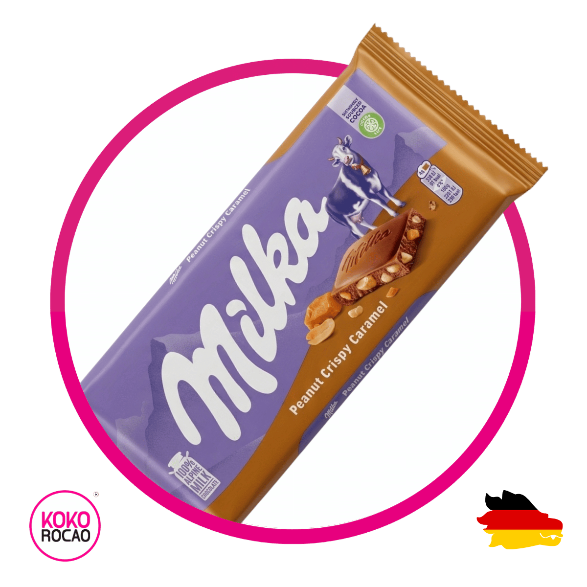 Milka Crispy Caramel 100 g