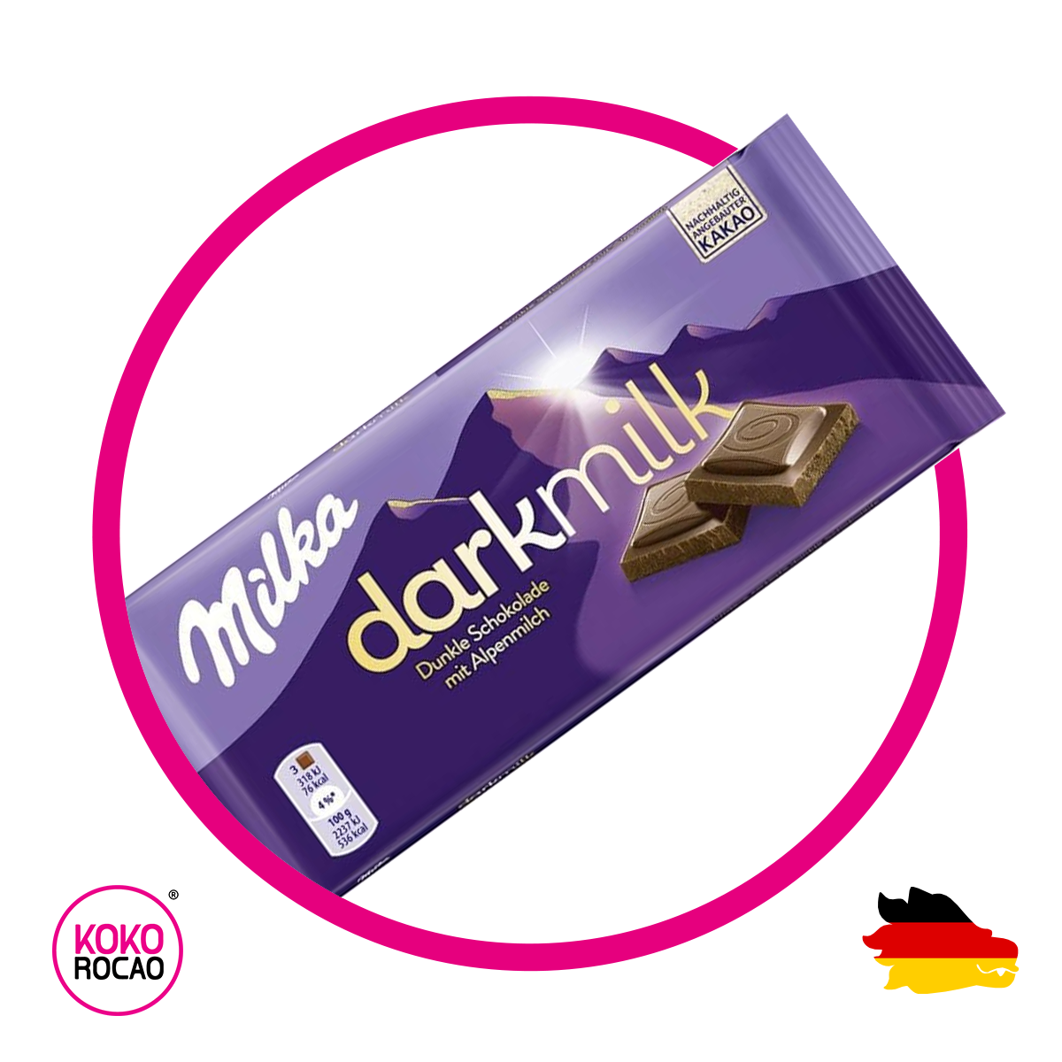 Milka Darkmilk Apenmilch 85 g