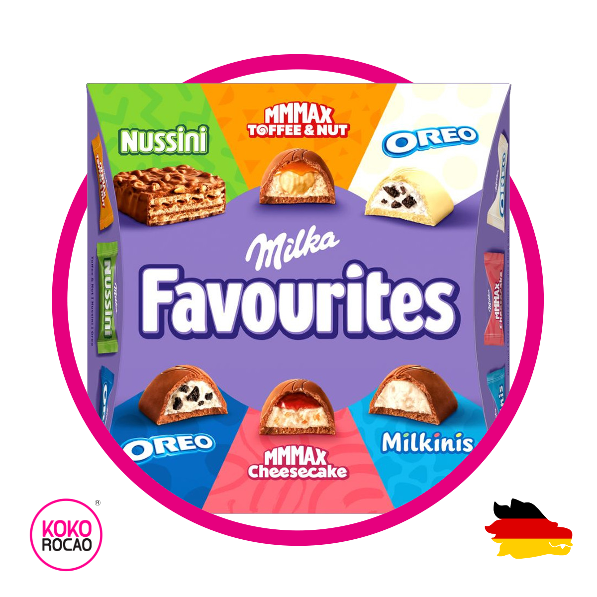 Caja de Milka Favorites Cocolate 158 g