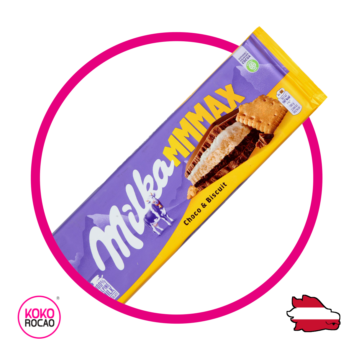 Milka Mmmax Choco Biscuit 270 g