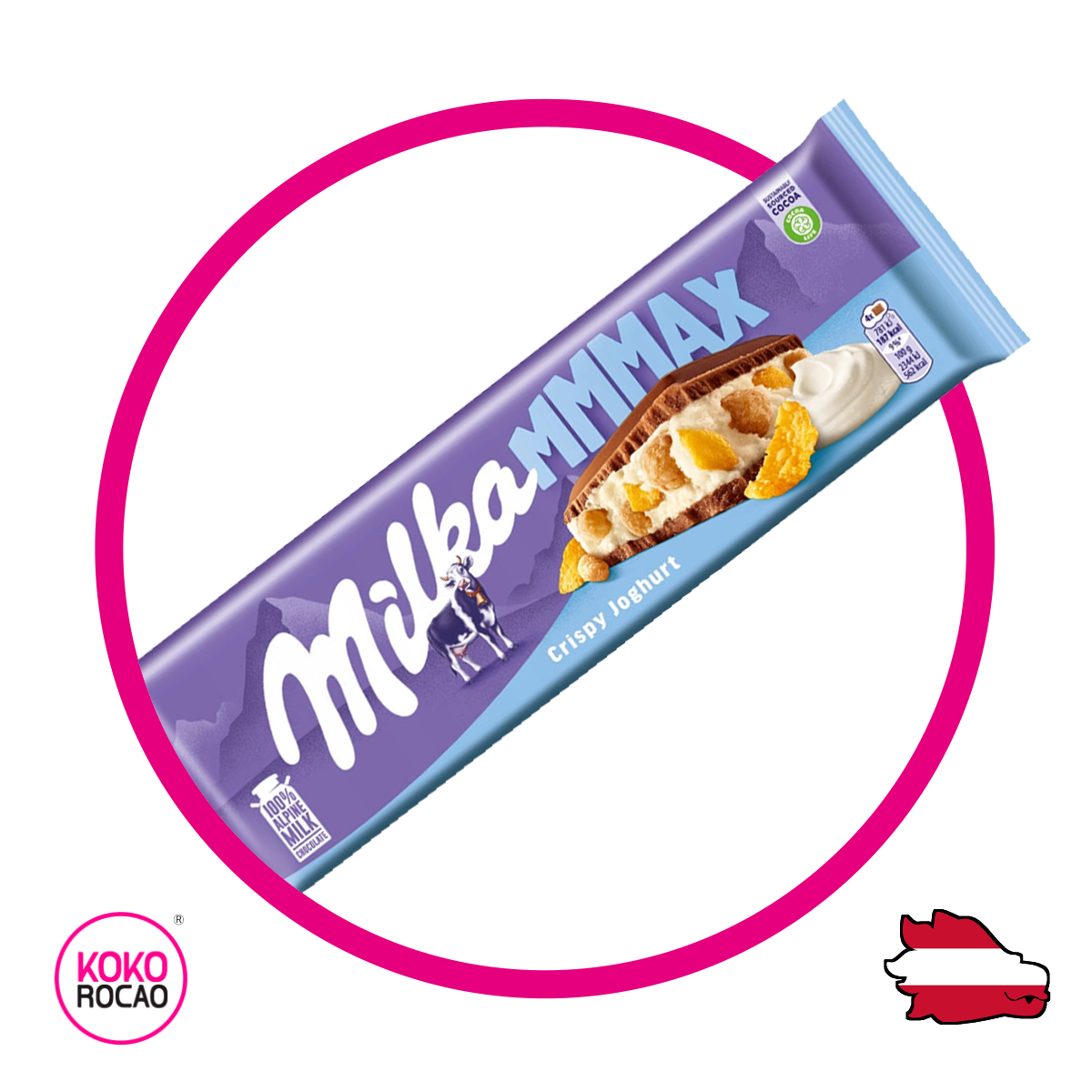 Milka Mmmax Crispy Joghurt 300 g