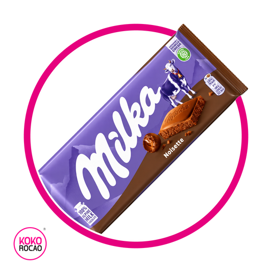 MILKA NOISETTE CHOCOLATE 100G