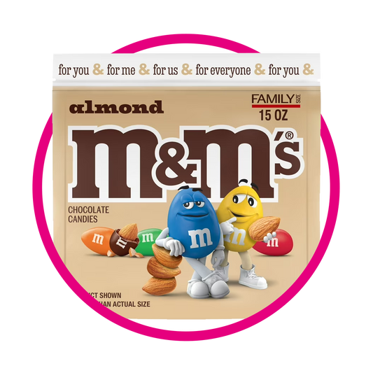 Bolsa de M&M's Almond Family Size 425.3 g