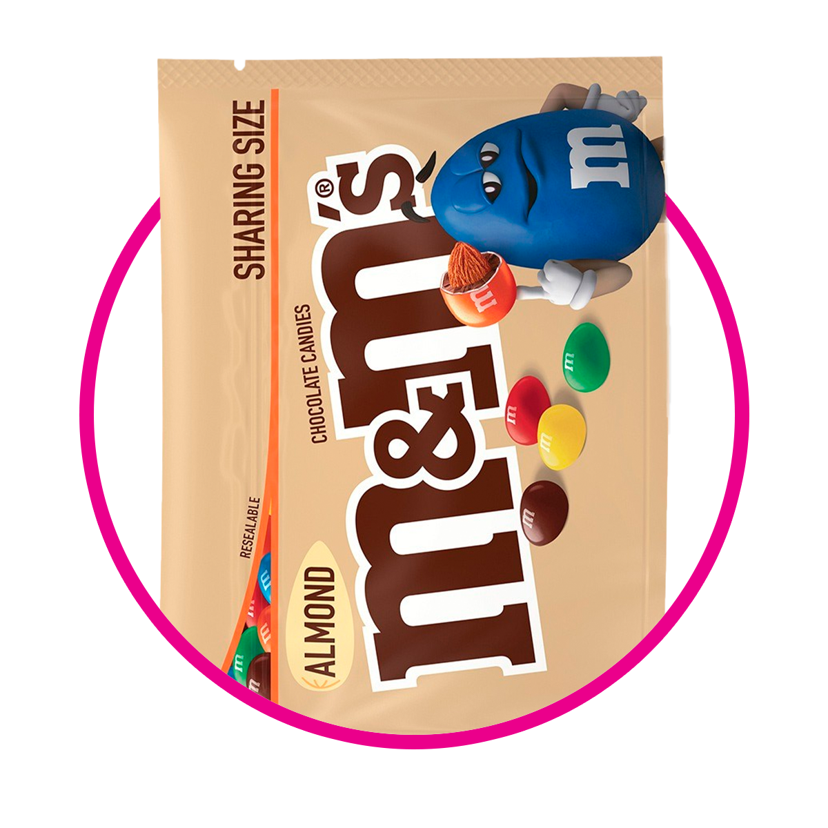 Bolsa de M&MS Almond 243.8 g