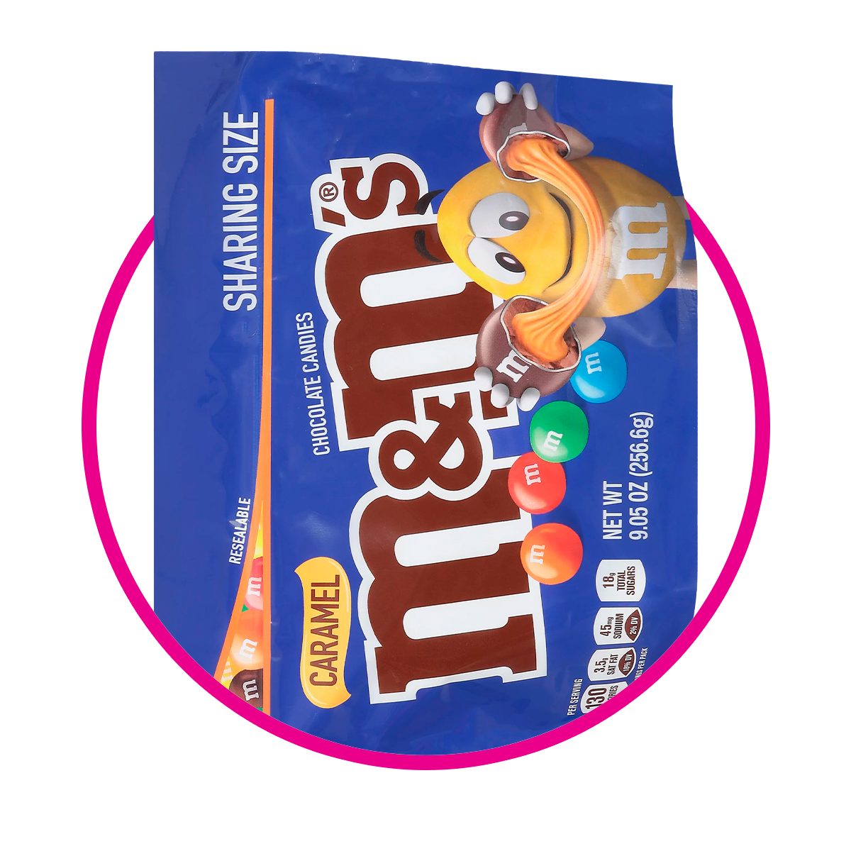 Bolsa de M&M's Caramel Original 256.6 g