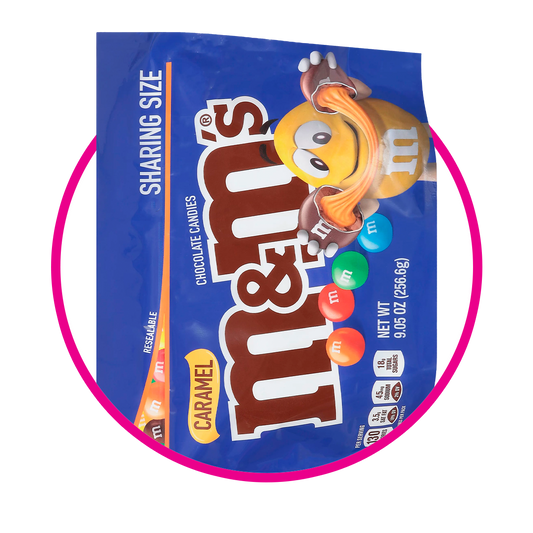 Bolsa de M&M's Caramel Original 256.6 g