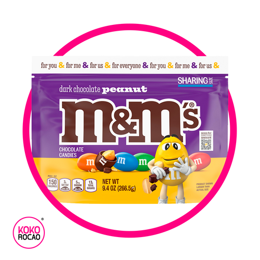 Bolsa de M&M's Dark Peanut 266.5 g