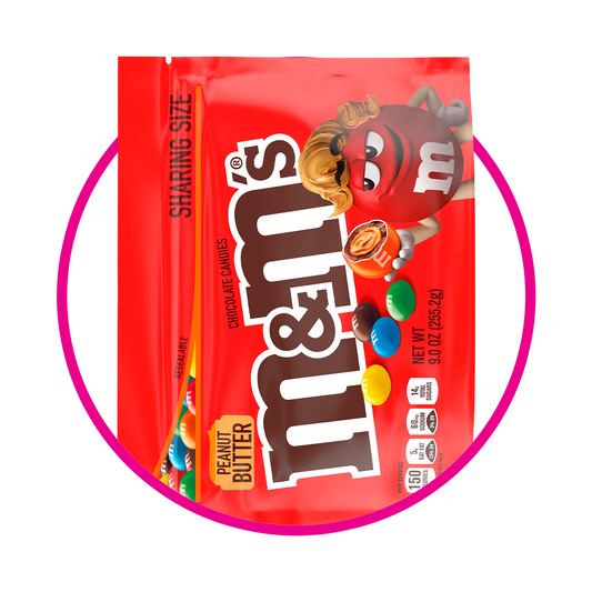 Bolsa de M&M's Peanut Butter 255.2 g