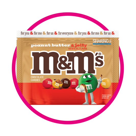 Bolsa de M&M's Peanut Butter Jelly 243 g