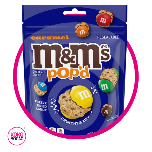 Bolsa de M&M's Popd Caramel 155 g