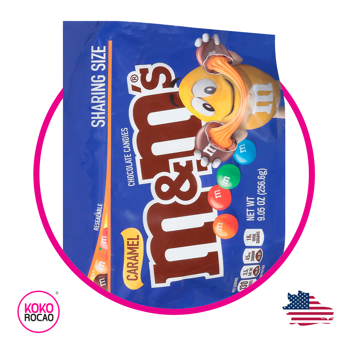 Bolsa de M&M's Caramel Original 256.6 g