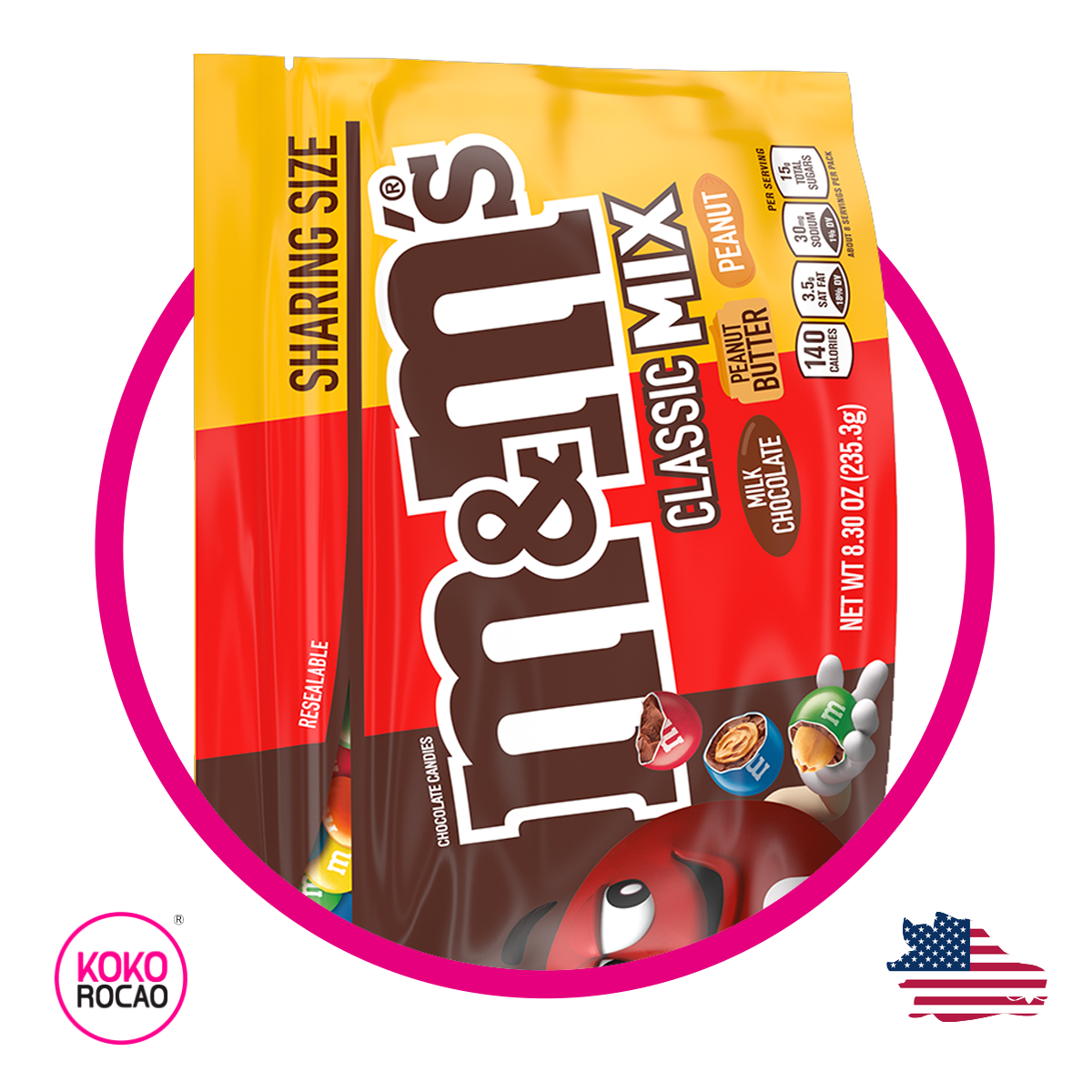 Bolsa de M&M's Classic Mix 235.3 g