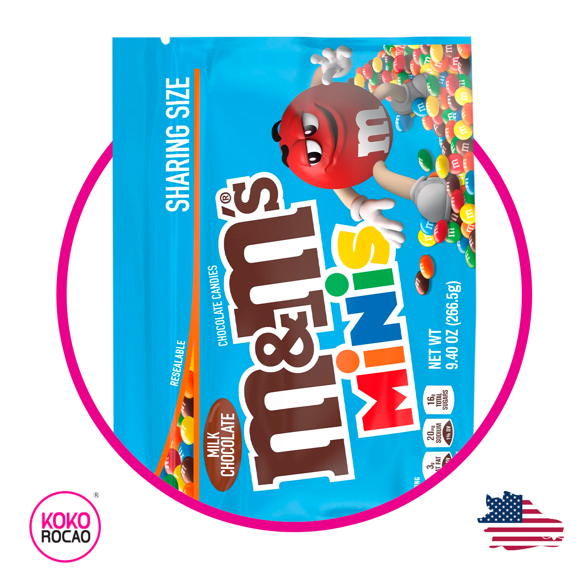 Bolsa de M&M's Minis 266.5 g