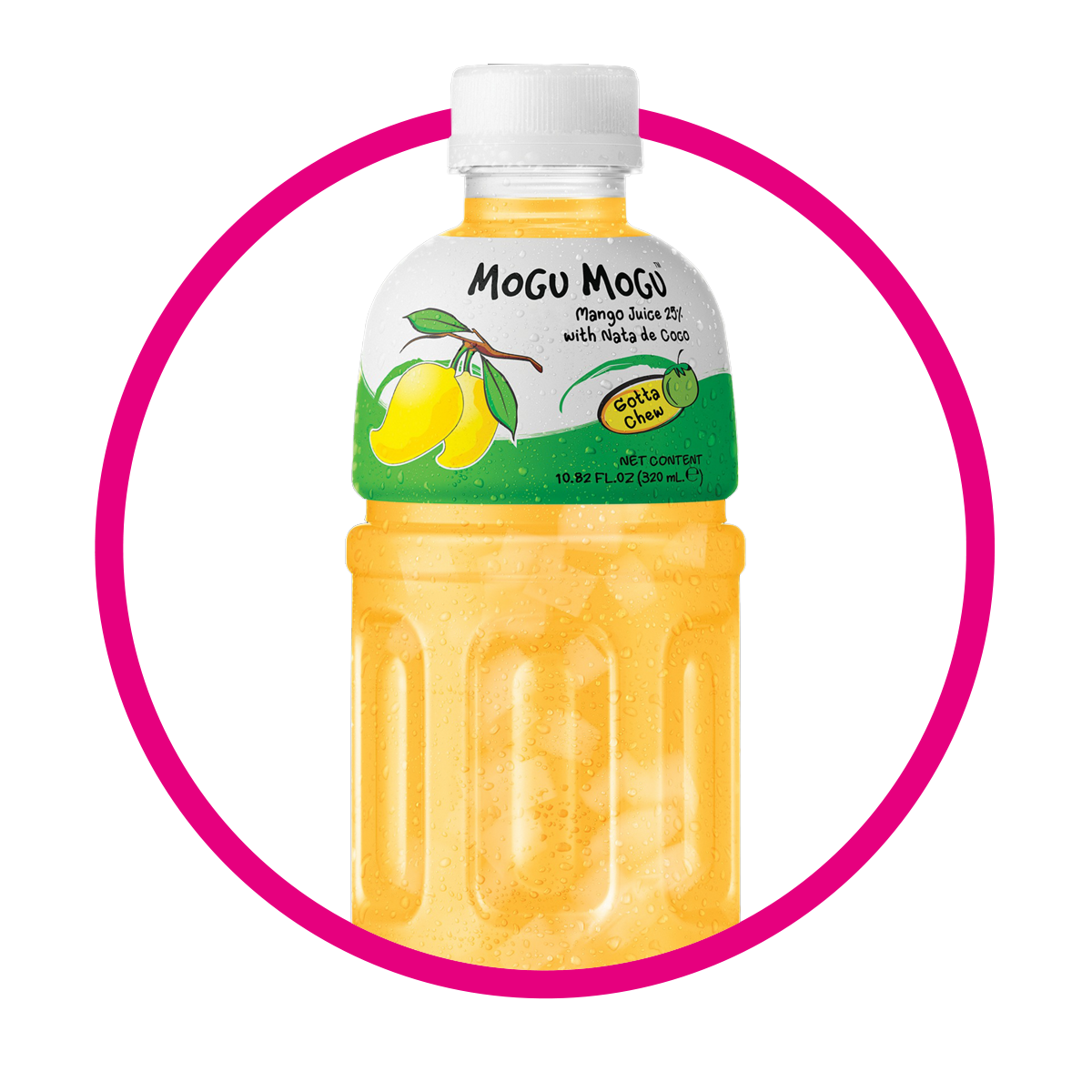 Botella de Mogu Mogu Mango 320 ml