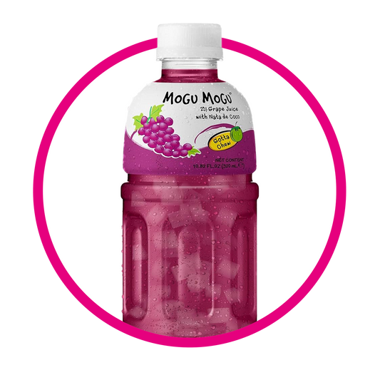 Botella de Mogu Mogu Grape 320 ml