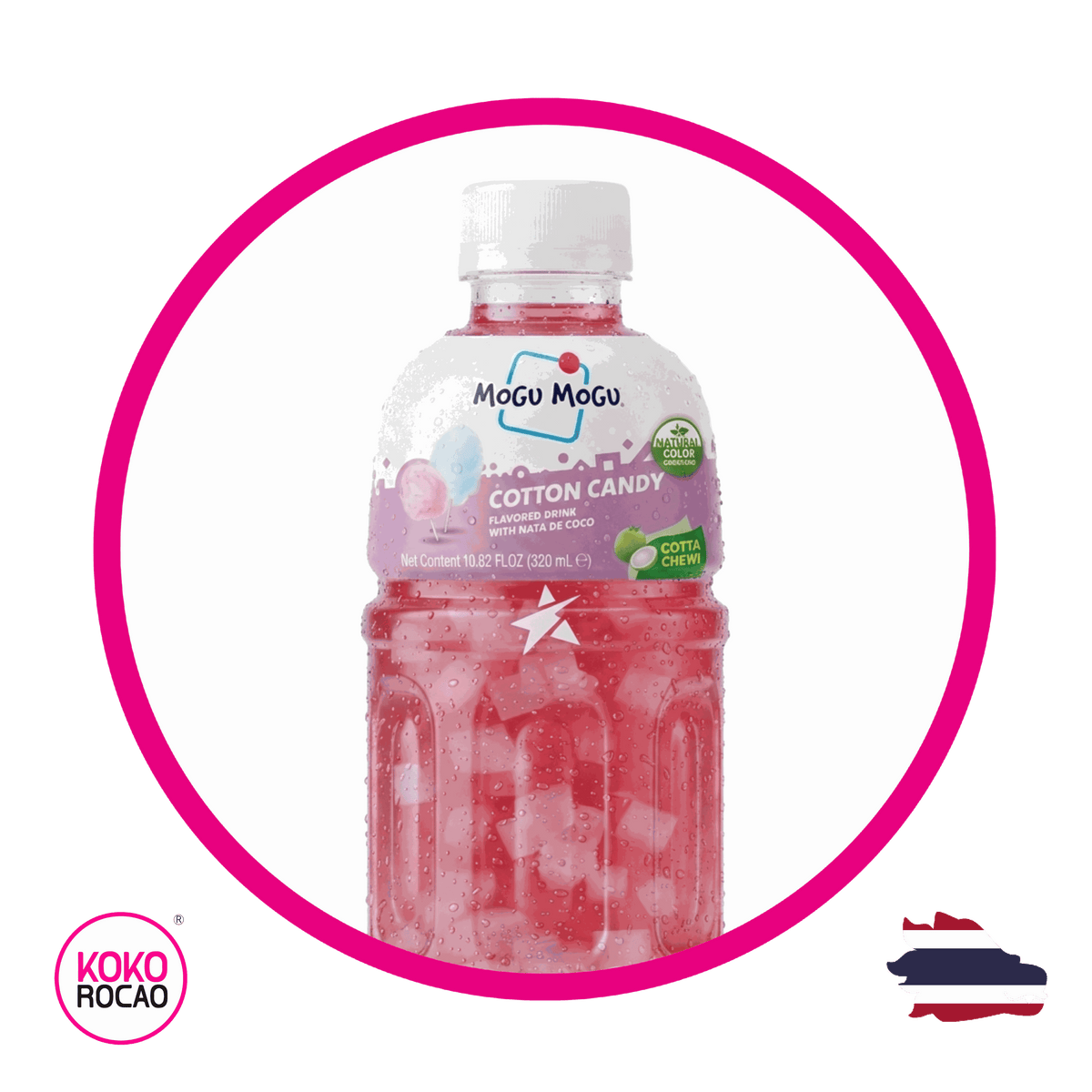 Botella de Mogu Mogu Cotton 320 ml