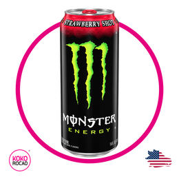 MONSTER ENERGY STRAWBERRY SHOT ENERGETIC LATA 473ML