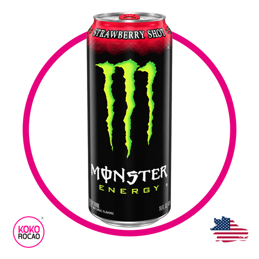 MONSTER ENERGY STRAWBERRY SHOT ENERGETIC LATA 473ML