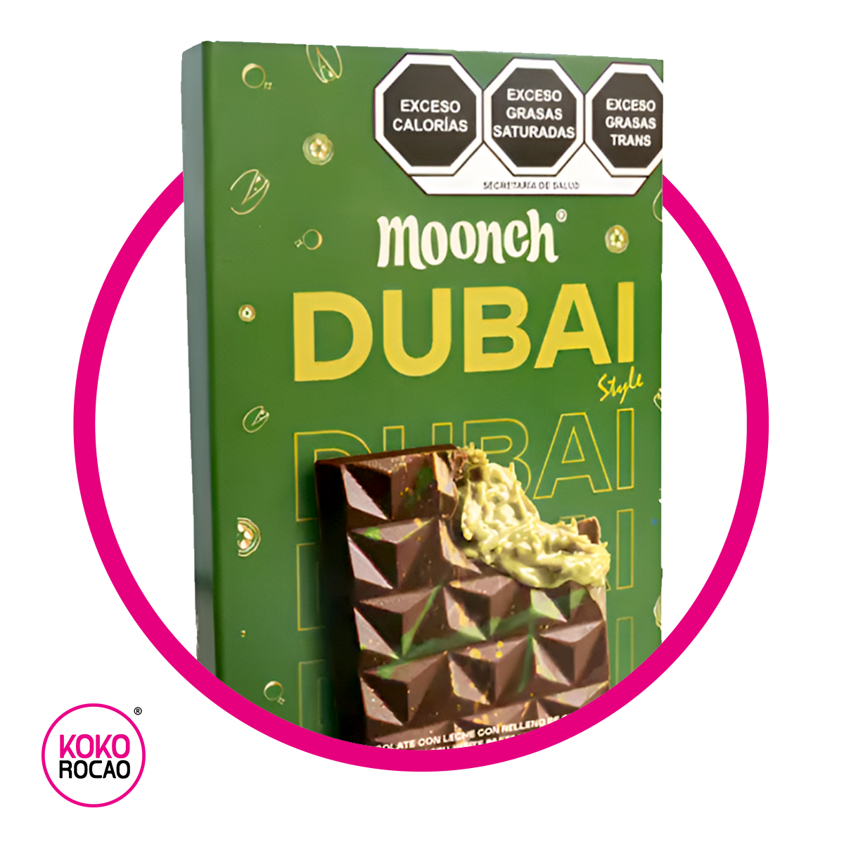 Caja de Moonch Dubai 130 g $2