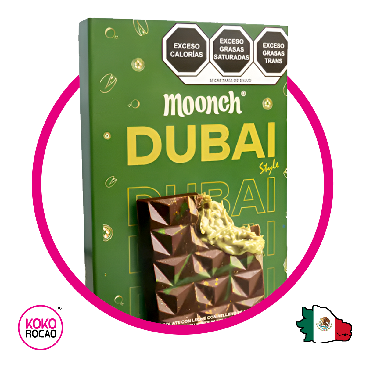 Caja de Moonch Dubai 130 g $2
