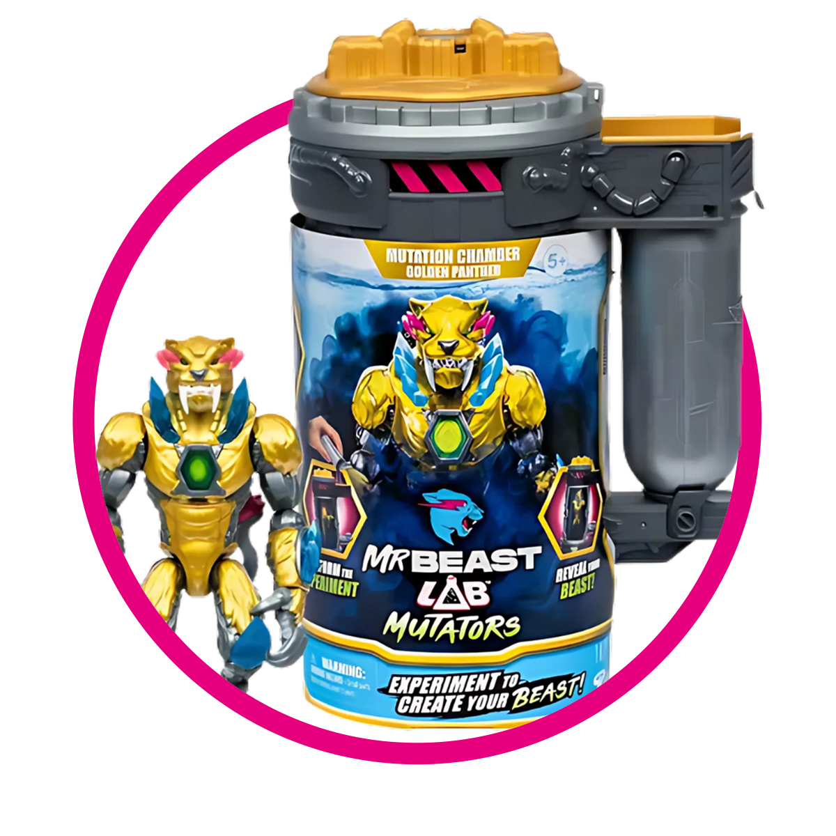 Mr Beast Lab Mutators Golden Panther