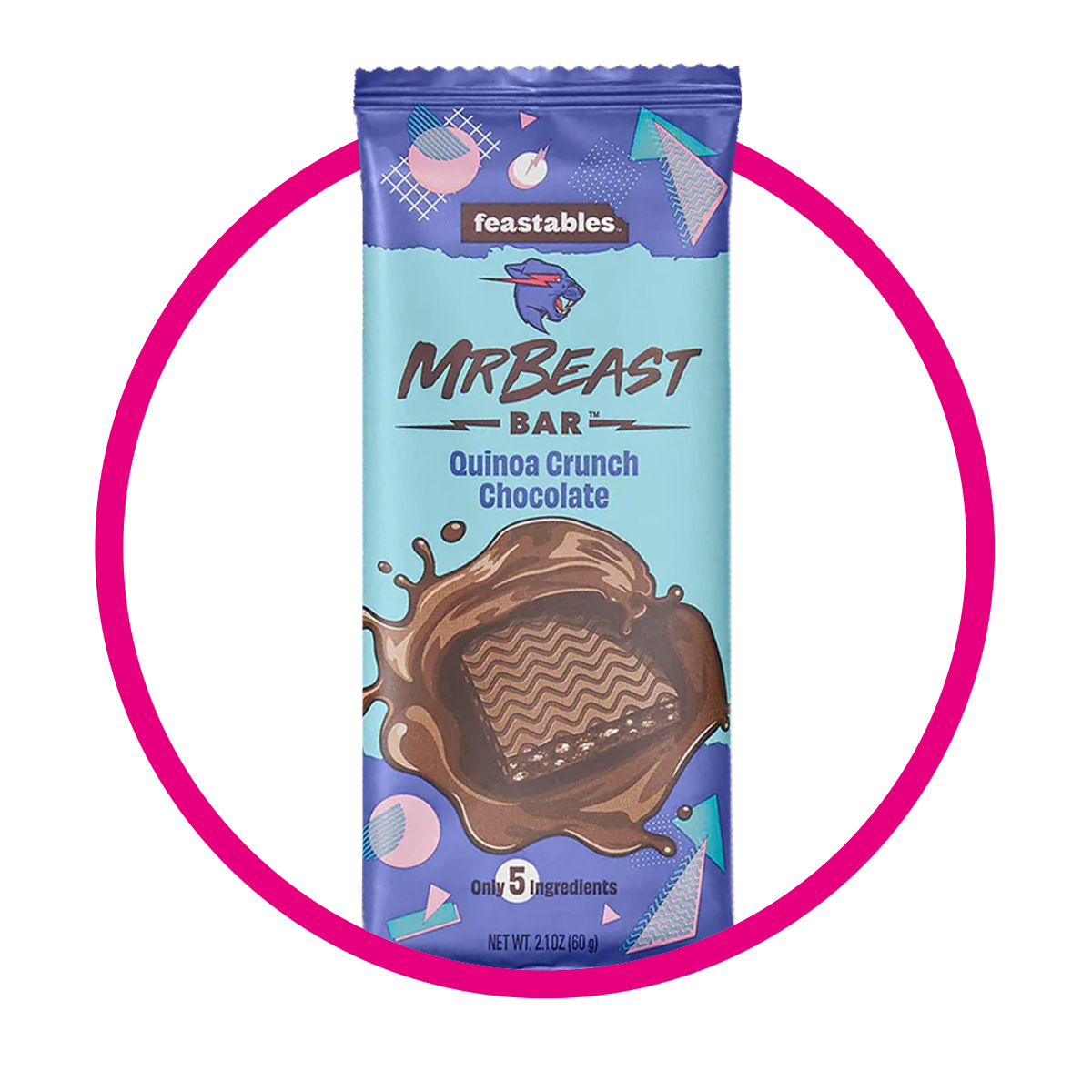 Mr Beast Quinoa Crunch Barra 60 g