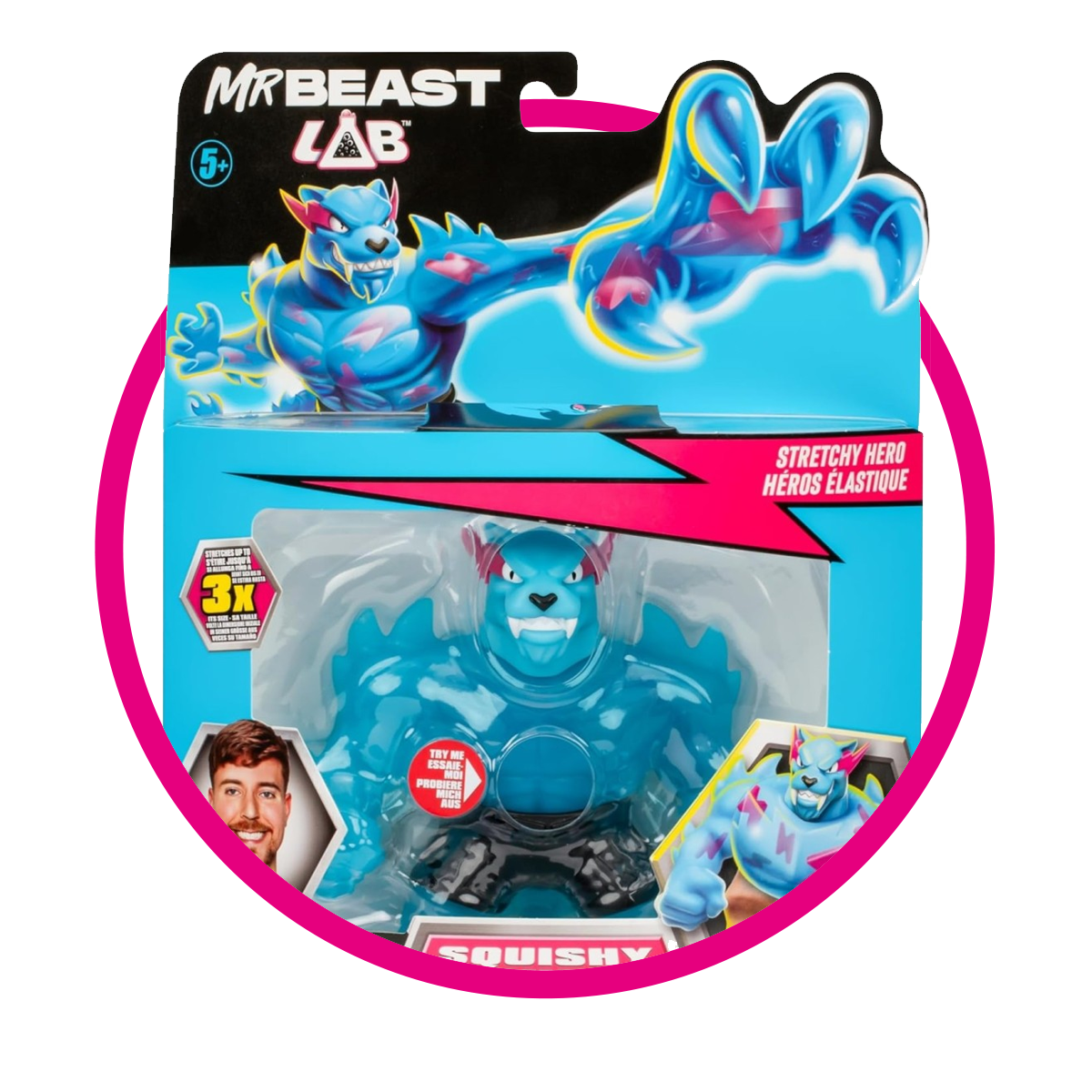 Mr Beast Lab Squishy Hypercarged Panther