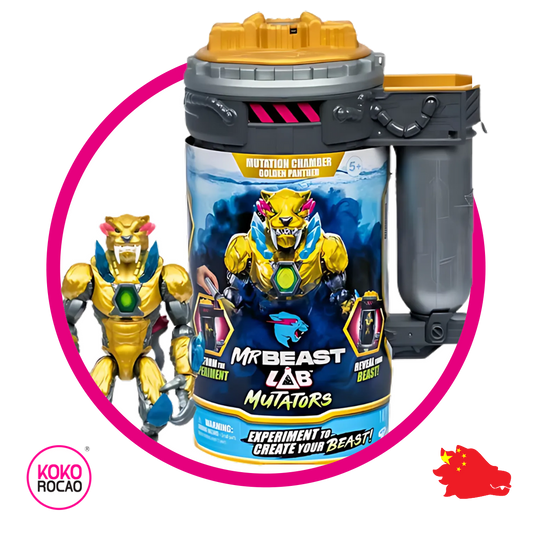 Mr Beast Lab Mutators Golden Panther
