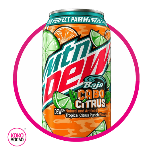 Lata de MTN Dew Baja Cabo Citrus 355 ml