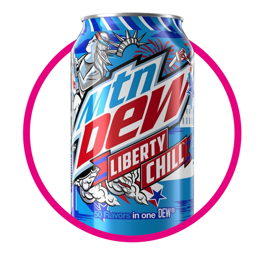 Lata de MTN Dew Liberty Chill 355 ml