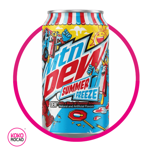 Lata de MTN Dew Summer Freeze 355 ml