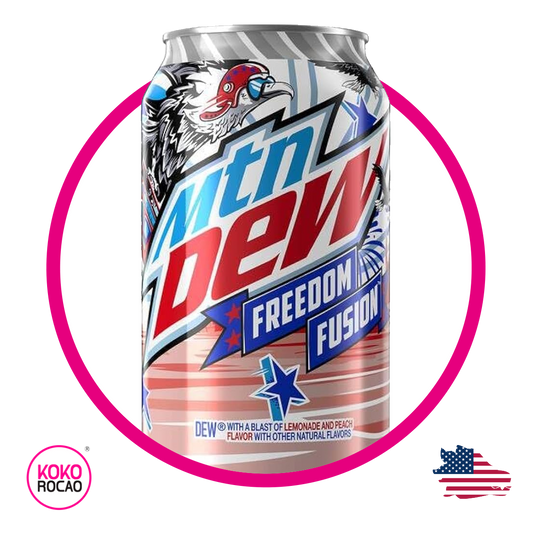 Lata de MTN Dew Freedom Fusion 355 ml